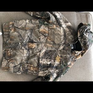 Kids RealTree Camo Hunting Jacket